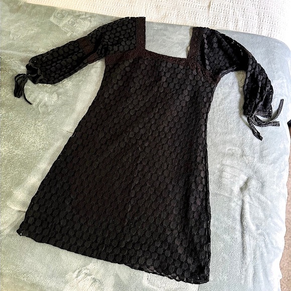 LAST CHANCE * Mod boho crochet dress - Picture 5 of 6